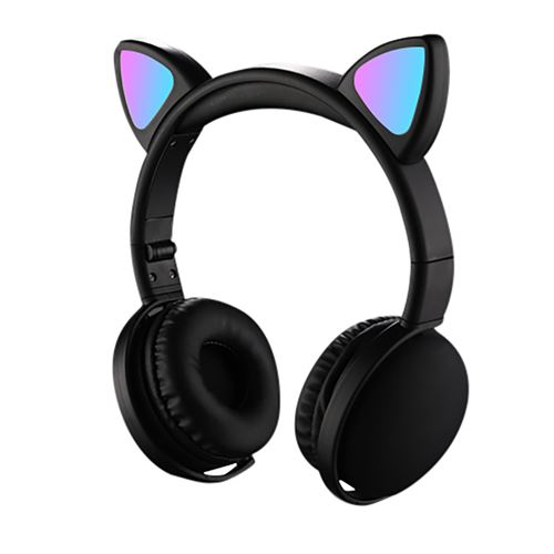 Casque S523 Bluetooth,Sans Fil - Over-Ear,la musique.Sport,pliable - Noir