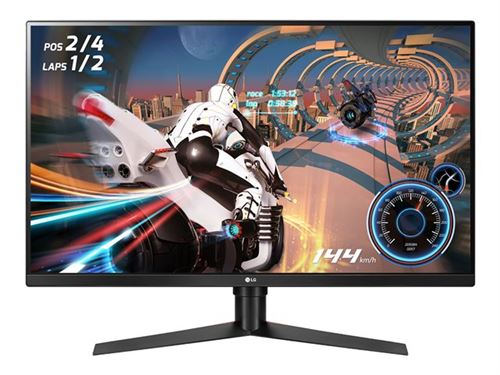 LG 32GK850F-B - LED-monitor - 32 (31.5 zichtbaar) - 2560 x 1440 QHD - VA - 400 cd/m² - 3000:1 - 5 ms - 2xHDMI, DisplayPort - matzwart