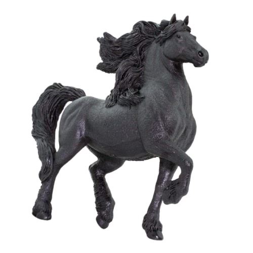 Safari Ltd. Horses - Jument Friesian - Construction de qualité en matériaux sans phtalates, sans plomb et sans BPA - Pour les 3 ans et plus