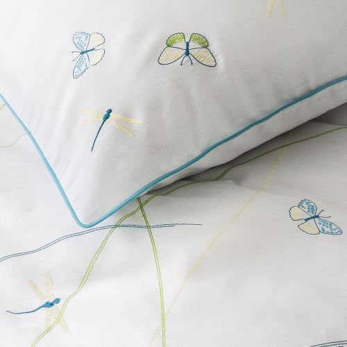 Taie D'Oreiller Herba Vert 65x65 Garnier-Thiebaut