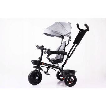 Tilly Tricycle 6en1 Bebe Enfant Velo Evolutif Fonctionnel Des 1 An Jusuq A 5 Ans Fonction Roue Libre Canopy Repose Pieds Gris Noir Tricycles Achat Prix Fnac