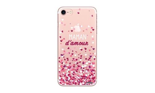 Coque Iphone 7 Iphone 8 Rigide Transparente, Maman Damour, Evetane®