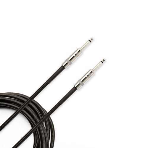 Planet Waves PW-BG-20BK - Câble instrument tressé Custom, noir, 6 m