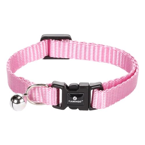 Comparer les prix de Collier En Nylon Art Sportiv Plus Avec Clochette Karlie Pour Chats Fushia Largeur 10 Mm Longueur 30 Cm