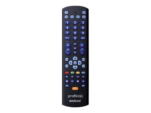 Télécommande universelle - Meliconi PRATICO 6 RC + Télécoque