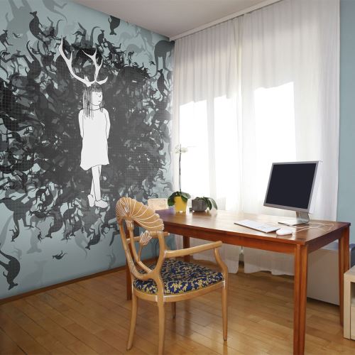 Papier peint - Reine des kangourous - 450x270 - -