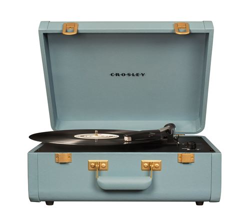 Crosley Portfolio platine vinyle valise avec USB et Bluetooth (tourmaline)