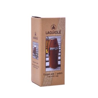 Flasque Alcool Whisky En Acier Inoxydable Noire Matte 24 Cl Avec Entonnoir Pour Usage Facile Dans Coffret Cadeau élégant Par IDALIO