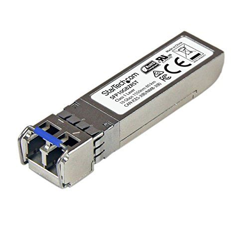 startech 10gbase-zr sfp+msa compliant 10g sfp+ sm lc 80 km/49.7 m noir