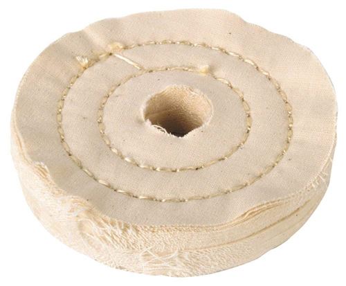 Wolfcraft 2146000 Polissoir Coton Alésage 22,2 Mm Ø 110 X 20 Mm