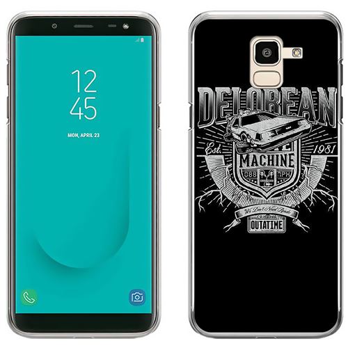 Coque pour Samsung Galaxy J6 -  Delorean Outatime