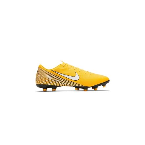 Baskets basses Nike Mercurial Vapor 12 Academy Neymar MG Jaune pour Hommes 39
