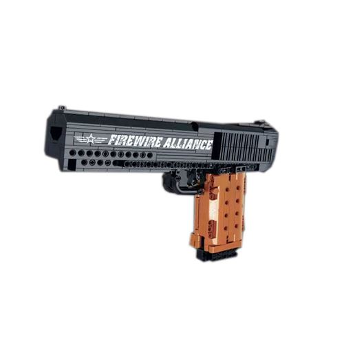Désert aigle pistolet bloc de construction mitraillette série Lego