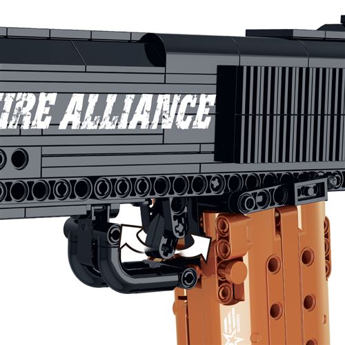 Pistolet de Blocs de construction MORK FireWire Alliance fusil de Sniper  98K 715 pièces - Tir de balles, jouets pour garçons, cadeau, Compatible  avec Lego - Jeu de brique et bloc 