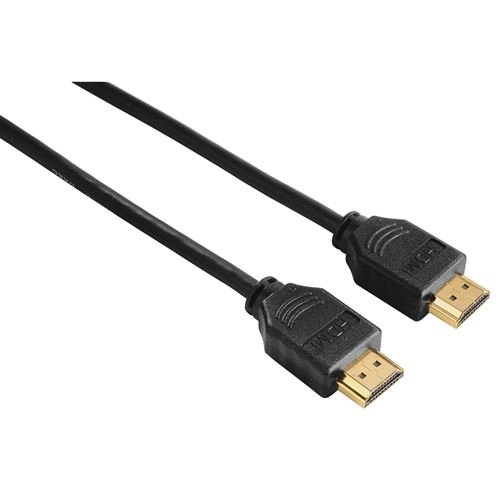 Câble hdmi grande vitesse, conn . Mâle - mâle, ethernet, doré, 1,5 m, Hama
