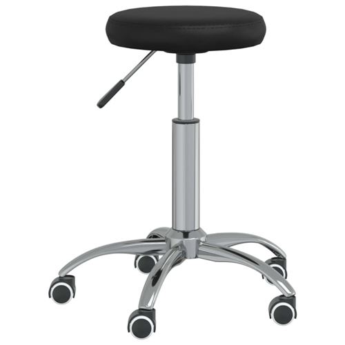 VIDAXL - Chaise de bar - 54 cm - Noir - Image 2