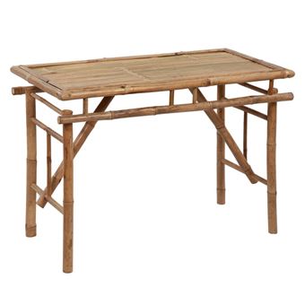 vidaXL Tuintafel inklapbaar 115x50x75 cm bamboe341745 - 1