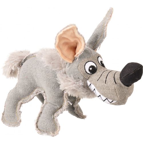 Meilleurs prix pour Peluche Coyote, 28 cm. jouet pour chien. - Flamingo Pet Products - FL-516779