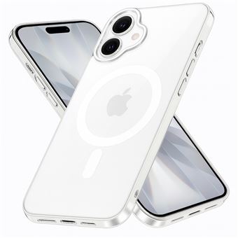 Coque pour iPhone 17 - Silicone Transparent avec Cercle magnétique intégré Phonillico® - 1