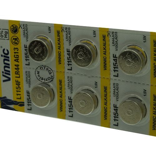 Pack de 10 piles Vinnic compatible avec DURACELL MS76 - Otech