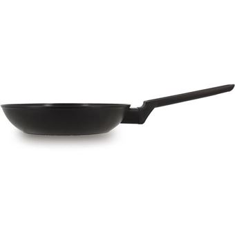 Poele - MENASTYL - 6020635 - En aluminium forgé - 20 cm - Noir - Tous feux dont induction - 1