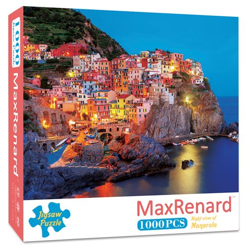 Puzzle 1000 pièces adulte paysage - Parc national des Cinque Terre