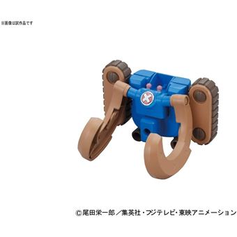 Figurine Chopper Robo Super 3 Horn Dozer One Piece - Modele Kit 10 cm