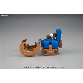 Figurine Chopper Robo Super 3 Horn Dozer One Piece - Modele Kit 10 cm