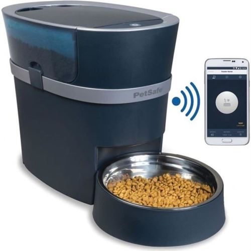 Meilleurs prix pour PetSafe Distributeur de Croquettes Automatique Connecté Smart Feed pour Chien Chat avec