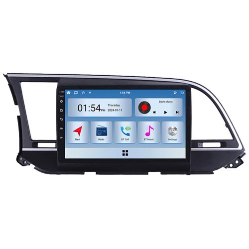 Autoradio RoverOne® Bluetooth CarPlay 2 Din 6Go RAM 128Go ROM pour Hyundai Elantra 6 2016-2018