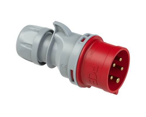 pieceE 015-6tt CEE Plug 16 A 5-Pin 400 V Screwless Terminals