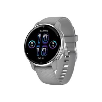 Montre connectée Garmin Venu 2 Plus Argent avec bracelet Gris