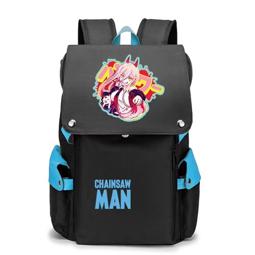 Sac à Dos Chainsaw Man pour Garçon et Filles (SD3565) 34*21*48 cm Noir