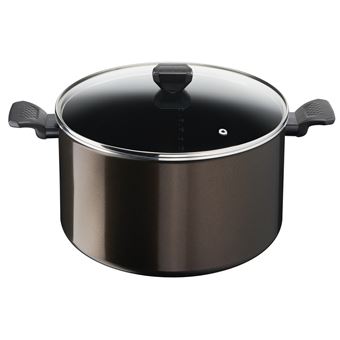 Marmite 30 cm avec couvercle Easy Cook & Clean - Tefal - Noir - Aluminium - 1