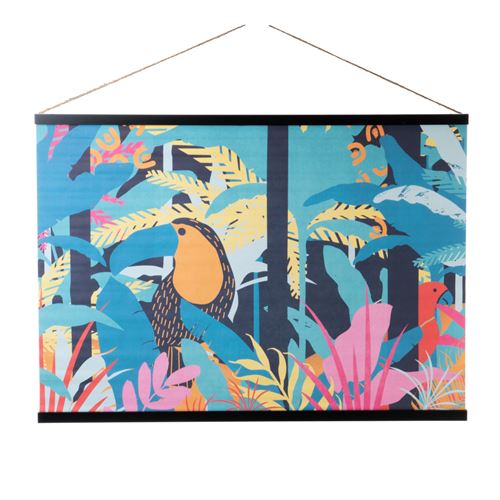 Non Communiqué Kakemono Kiosque Rio 100 X 140 Cm - Amadeus - Décoré - Bois