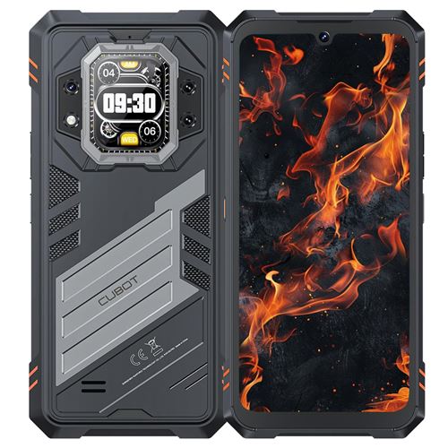 CUBOT KINGKONG Star 2 Smartphone 6.572 12Go+256Go 5100mAh(33W) Android 14 téléphone Dual SIM 5G-Noir(305g)