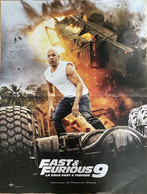 Acheter Fast & Furious 9 - 2021 - Vin Diesel - 40x60cm - Affiche de cinéma originale pliée État correct - 10,99 € Fast & Furious 9 - 2021 - Vin Diesel - 40x60cm - Affiche de cinéma originale pliée État correct - N/A reconditionné disponible sur Fnac