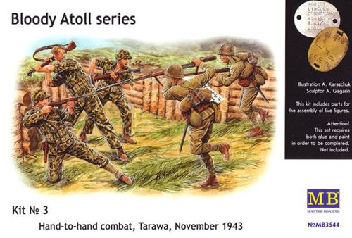 'bloody Atol' Hand-to-hand Fight, Tarawa - 1:35e - Master Box Ltd.