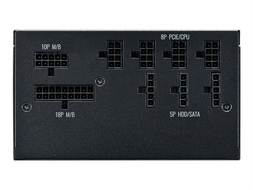 Cooler Master V Series V650 Gold - V2 - Alimentation électrique (interne) - ATX12V 2.52/ EPS12V - 80 PLUS Gold - CA 100-240 V - 650 Watt - PFC active - Europe - noir