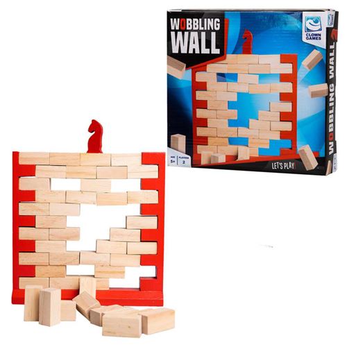 Clown Games Mur vacillant de jeu Bois