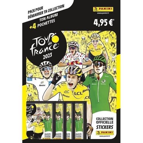 Tour De France 2023 - Album + 4 Pochettes