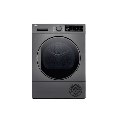 Sèche-Linge Pompe À Chaleur Avec Condenseur 60Cm 8Kg Noir LG Rh8D14St