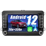 AWESAFE Autoradio Android 12 pour Golf VW Passat Polo Seat Skoda,7''écran  Tactile,Carplay Android Auto RDS,GPS,WiFi 2Go+32Go