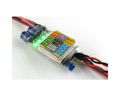 Jeti MAX BEC Double alimentation 5.5 - 8.4 V