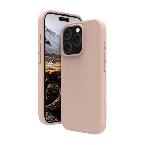 dbramante1928 Monaco - Coque de protection pour téléphone portable - silicone, plastique - sable rose - pour Apple iPhone 16 Pro