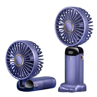 Generic Ventilateur de cou portables,Ventilateur rechargeables,climatiseur,  à prix pas cher