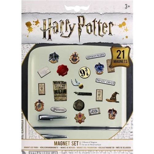 Jeu D'Aimants - Harry Potter - 17,5 X 24 Cm - Wizardry - Idéal Pour Les Fans