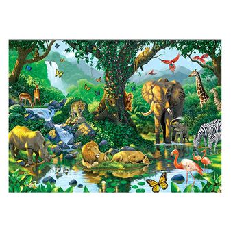 Peinture au diamant DIY 5D ZY760 - Animal (40x30CM) - 1