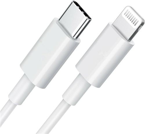 Câble USB-C vers USB-C - GR7315 - Blanc GREEN E : le câble usb à Prix  Carrefour