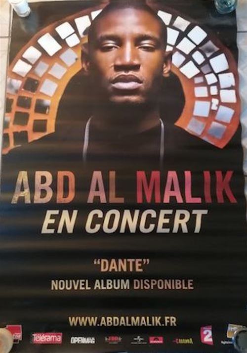 Affiche - ABD AL MALIK - En Concert - 80x120cm